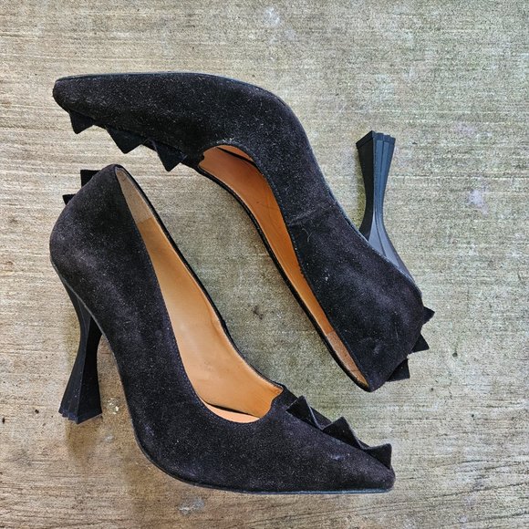 John Fluevog Neptune Queen of the Skies Dragon Heels 10.5 - Picture 4 of 5